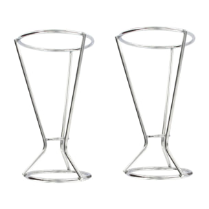 Ensemble de 2 Supports de cornet de frites Fackelmann
