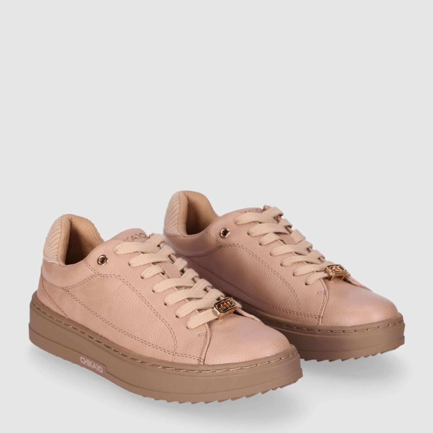 Deportivos - Beig - Tacón: 5 cm