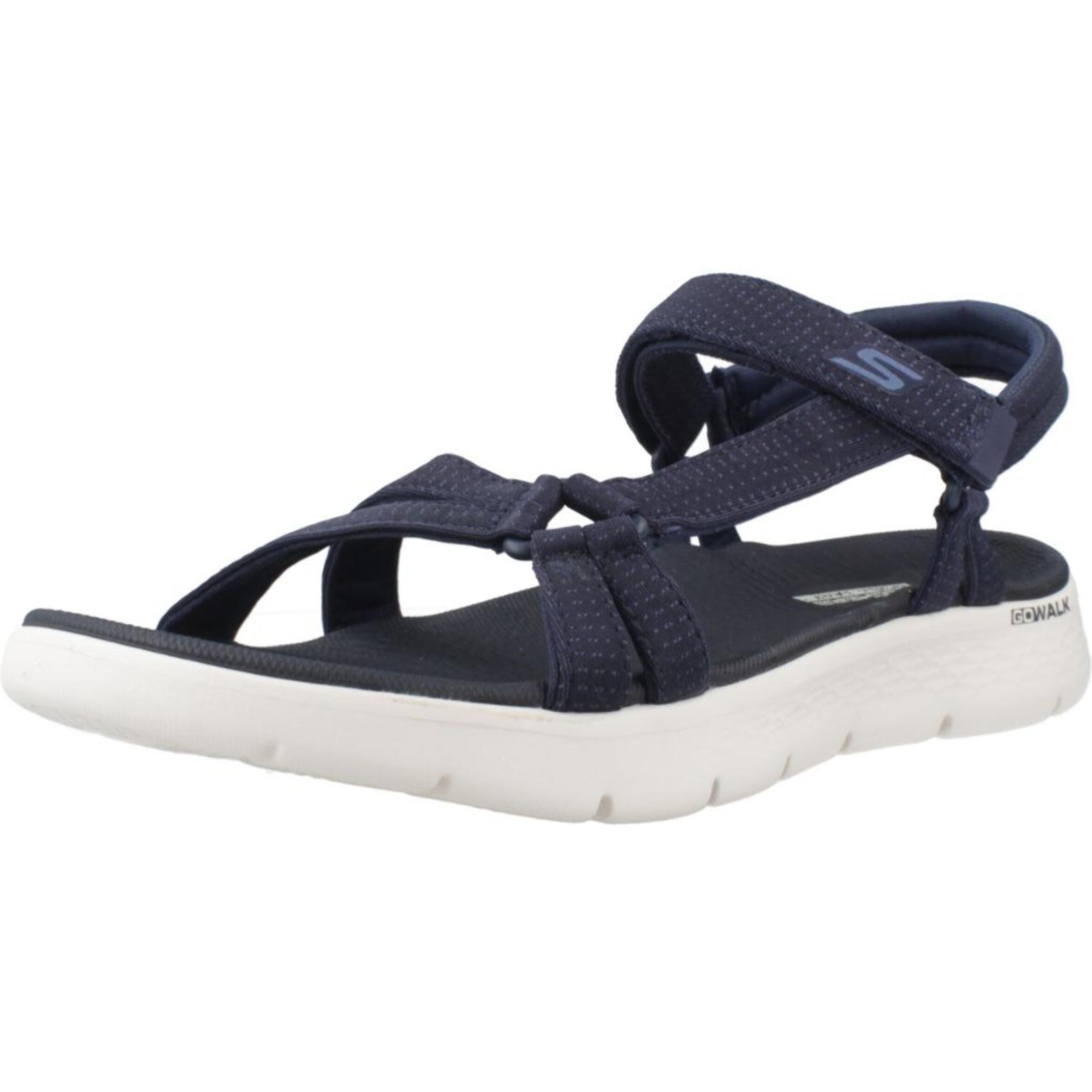 Sandalias Mujer Go Walk Flex Sandal Azul