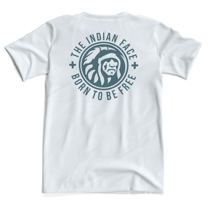 Camisetas para hombre, mujer y niño The Indian Face Iconic Blanco