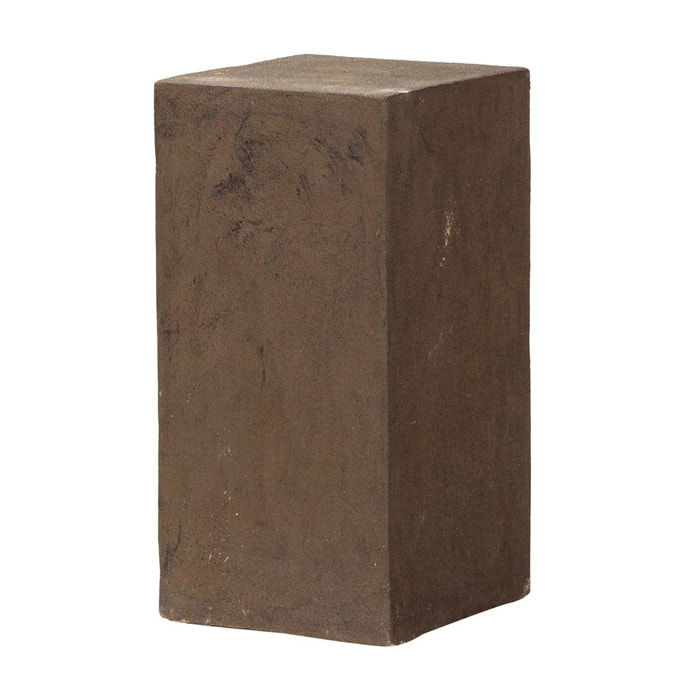 Pedestal Terracota Marron 35x35x70 Cm