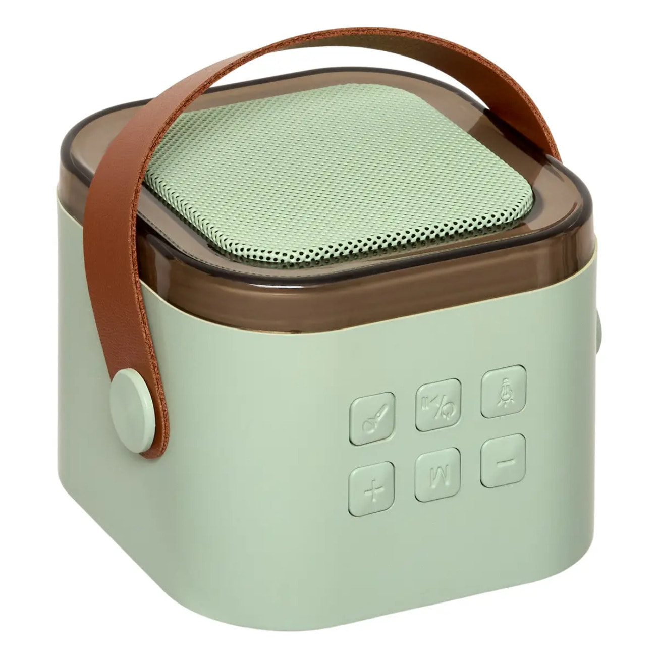 Set Karaoké Kara avec enceinte portable et 2 micros vert