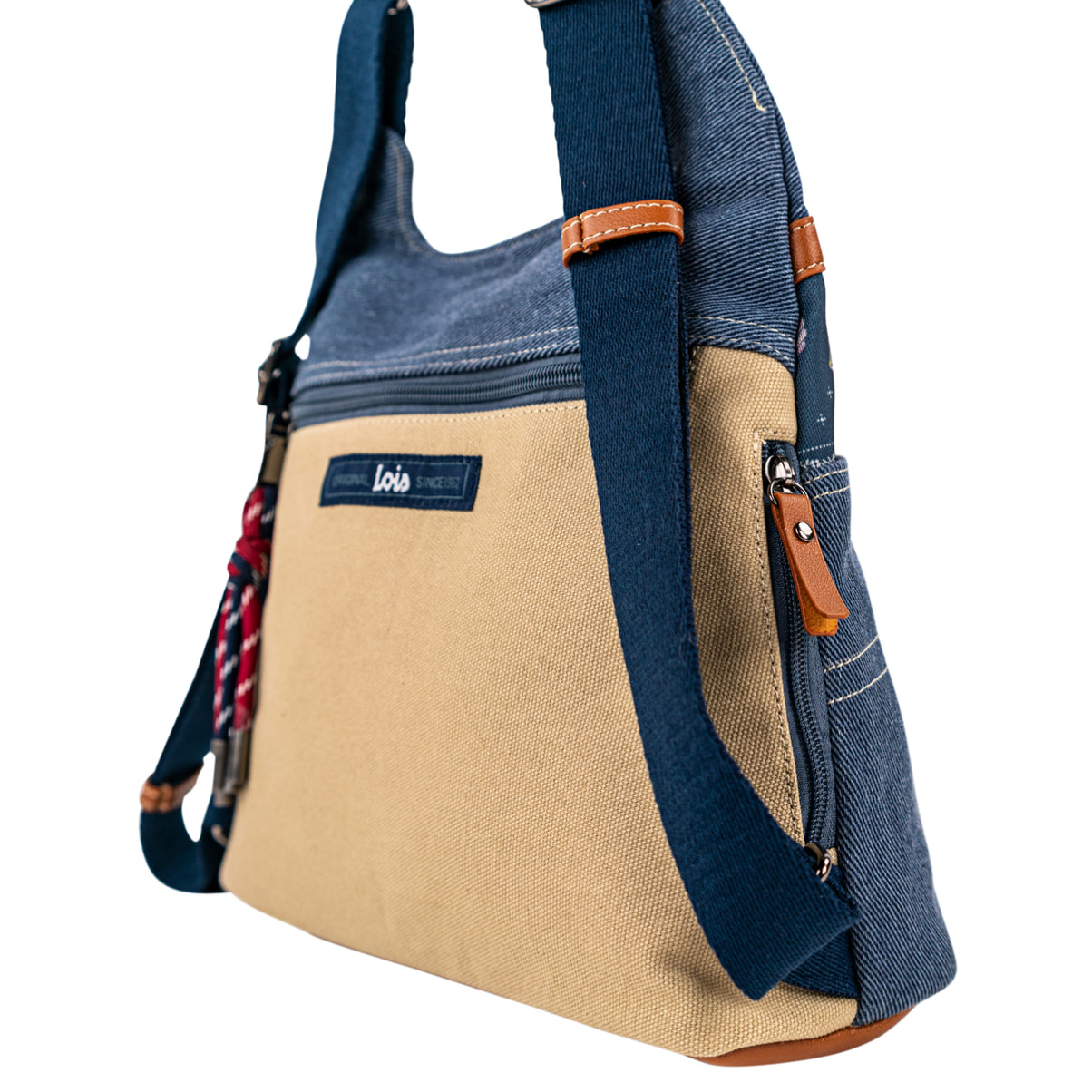 Bolso Mochila Mujer Lois Aveyron Marino