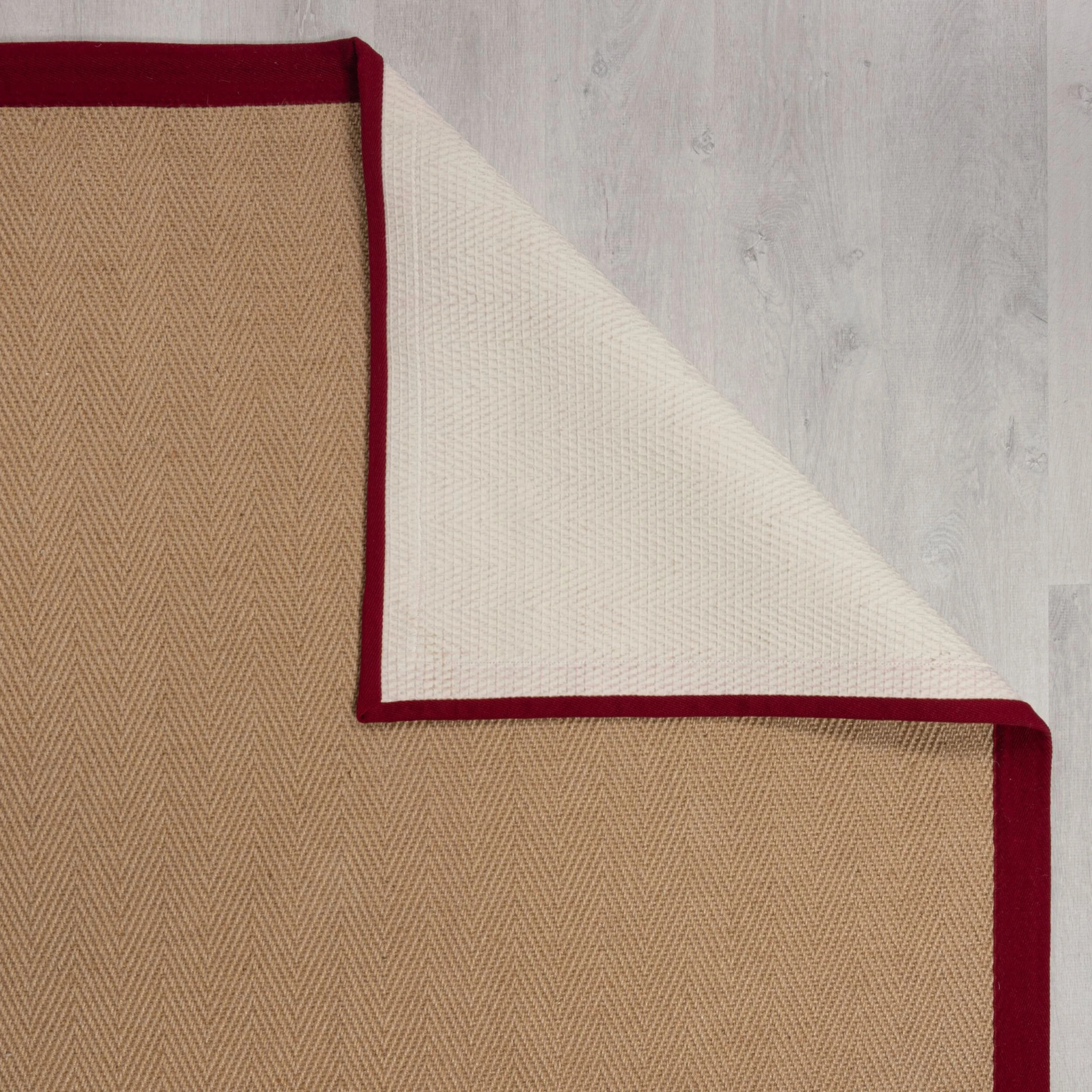 Tapis antiderapant en jute KIRA