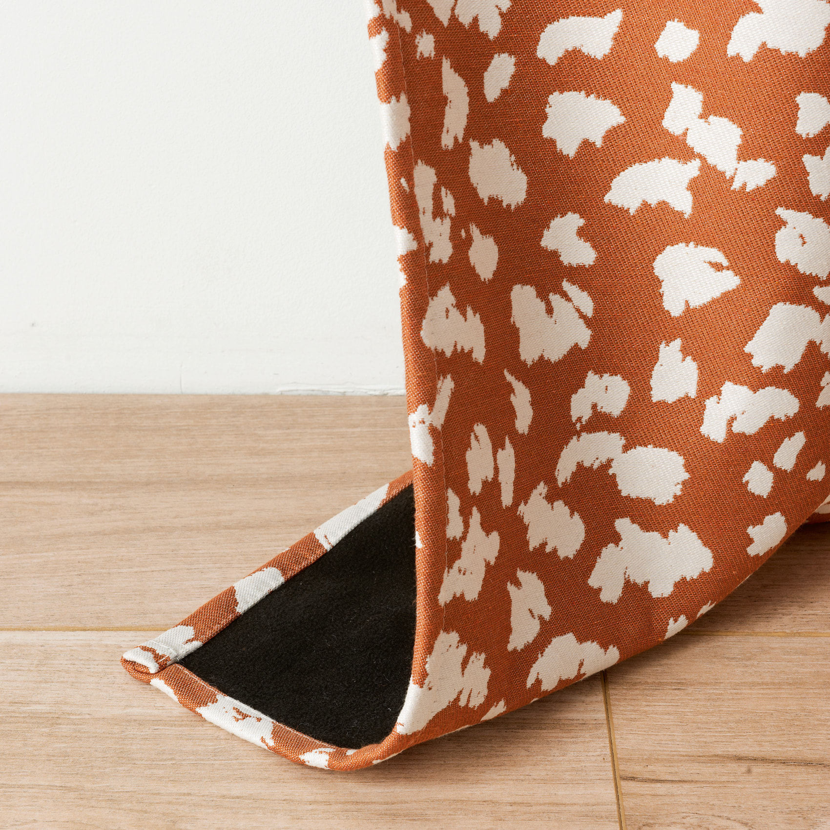 Rideau thermique et phonique obscurcissant jacquard face polaire - Terracotta