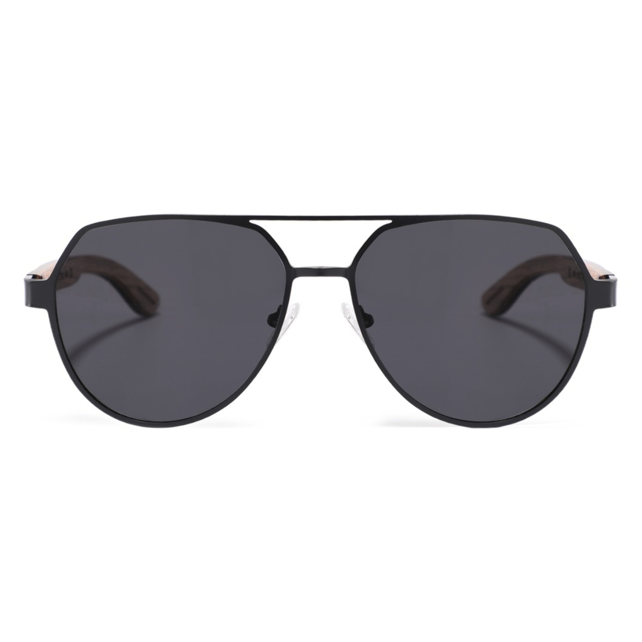 Gafas de Sol Feler 1805-1 Polarizadas de Madera Unisex 57 mm