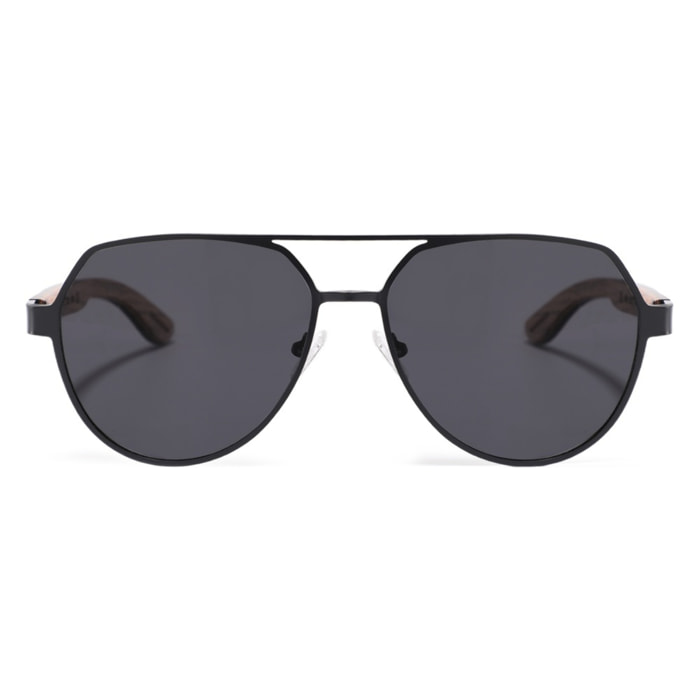 Gafas de Sol Feler 1805-1 Polarizadas de Madera Unisex 57 mm