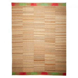 Authentique Tapis d'Orient kilim fait main en laine L