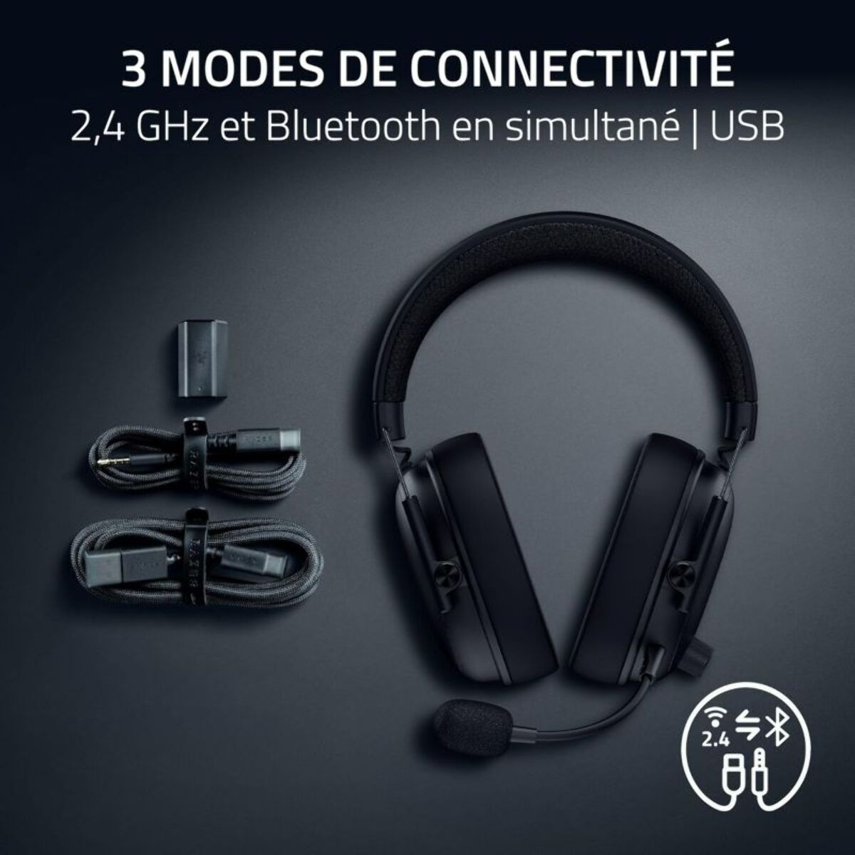 Casque gamer RAZER BLACKSHARK V3 NOIR