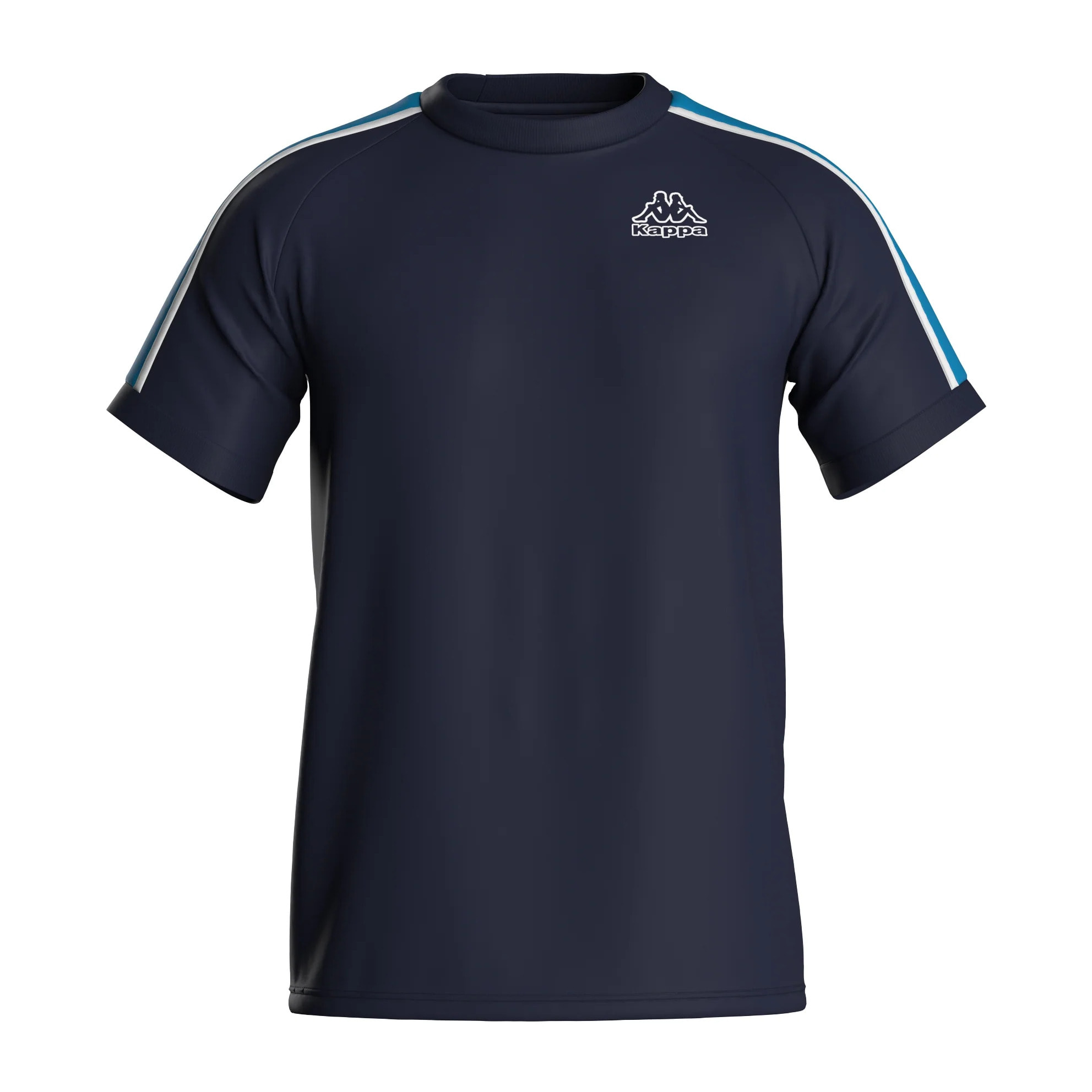 Kappa - Camisetas y tops Hombre Azul - Logo Itibo