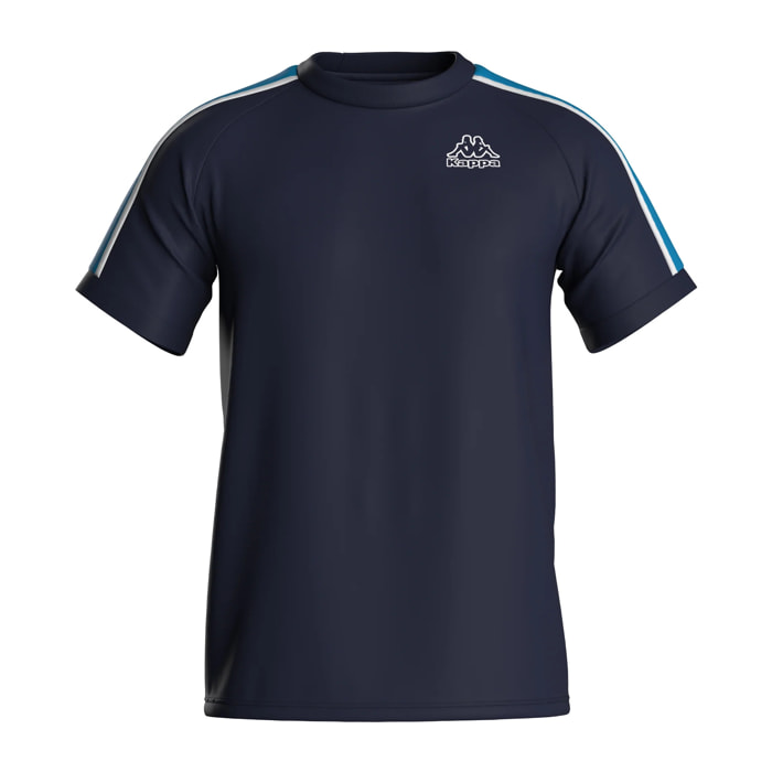 Kappa - Camisetas y tops Hombre Azul - Logo Itibo