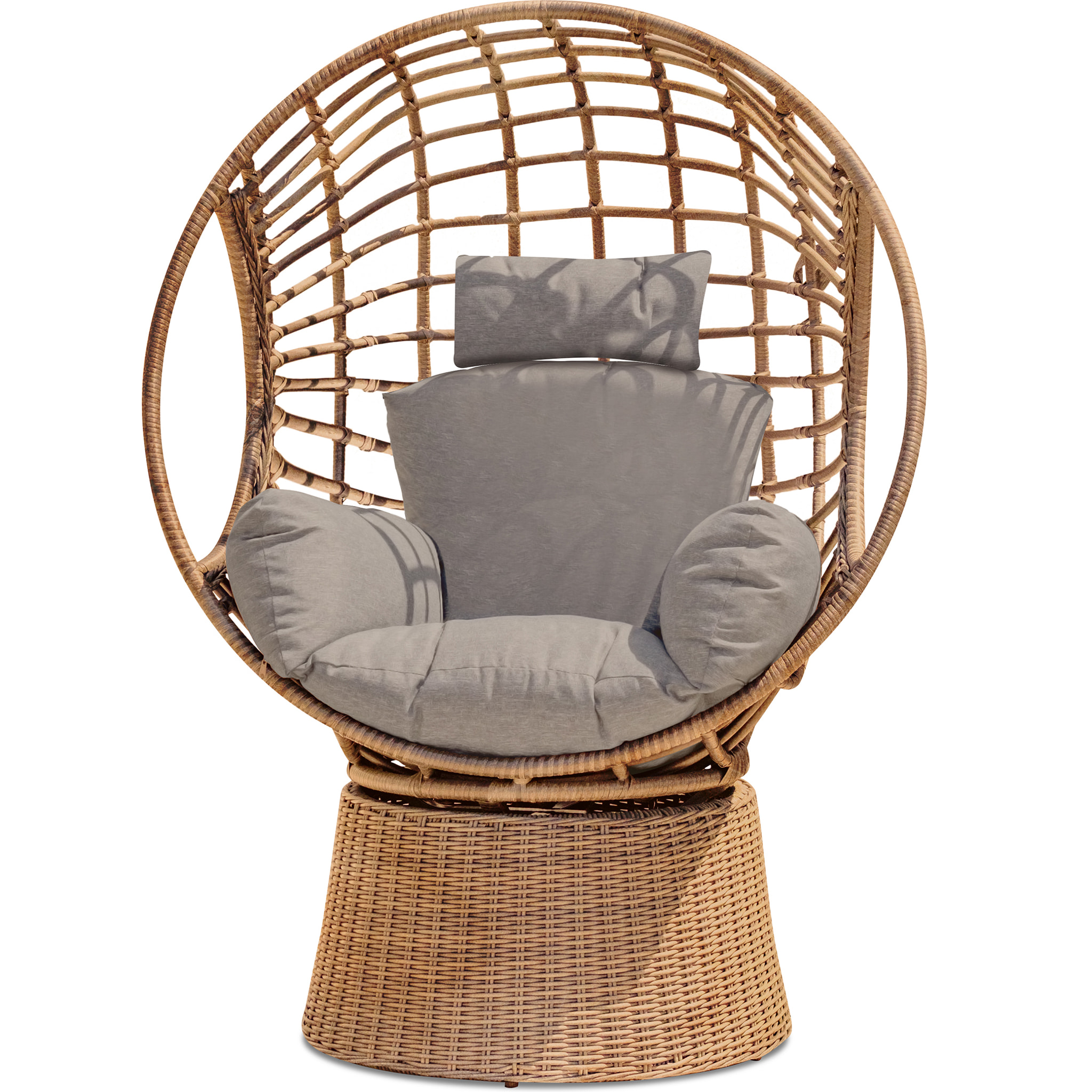 BORABORA - Balancelle de jardin en résine tressée