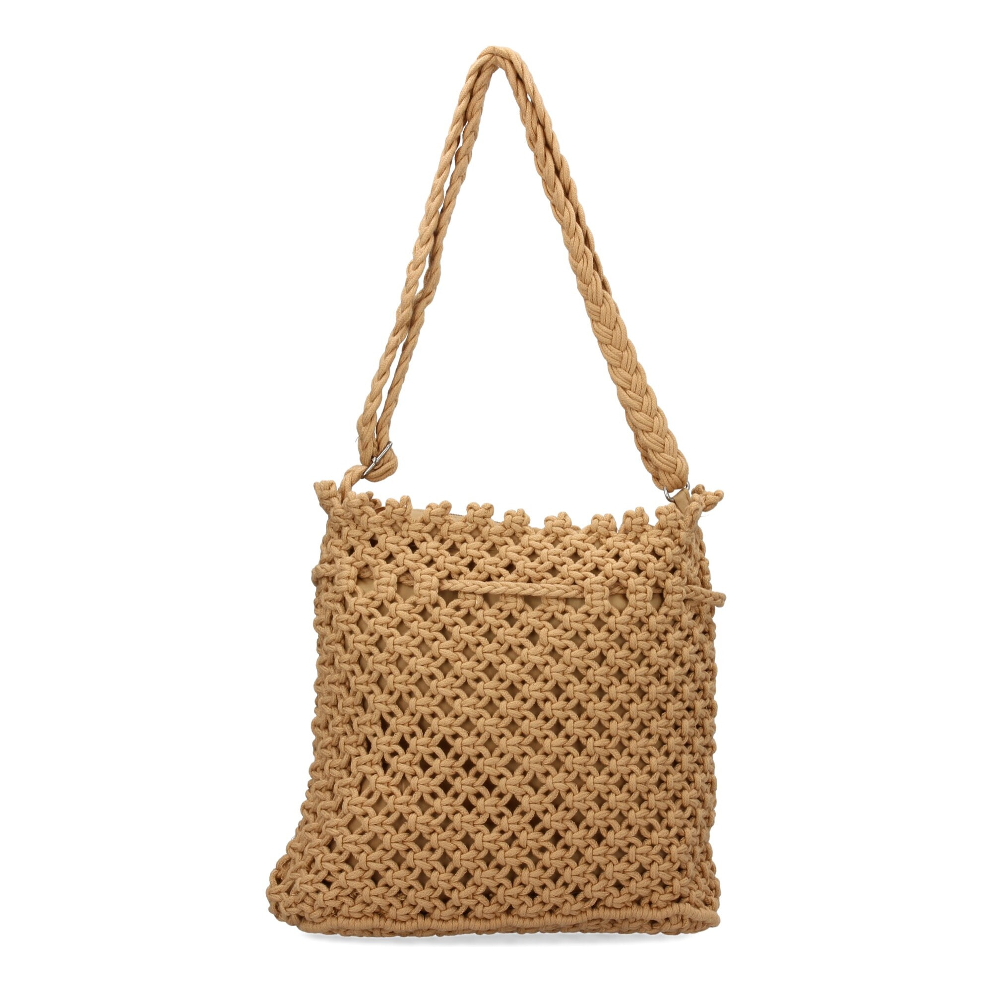 Bolso de hombro para mujer, diseño moderno con un compartimento principal de cremallera