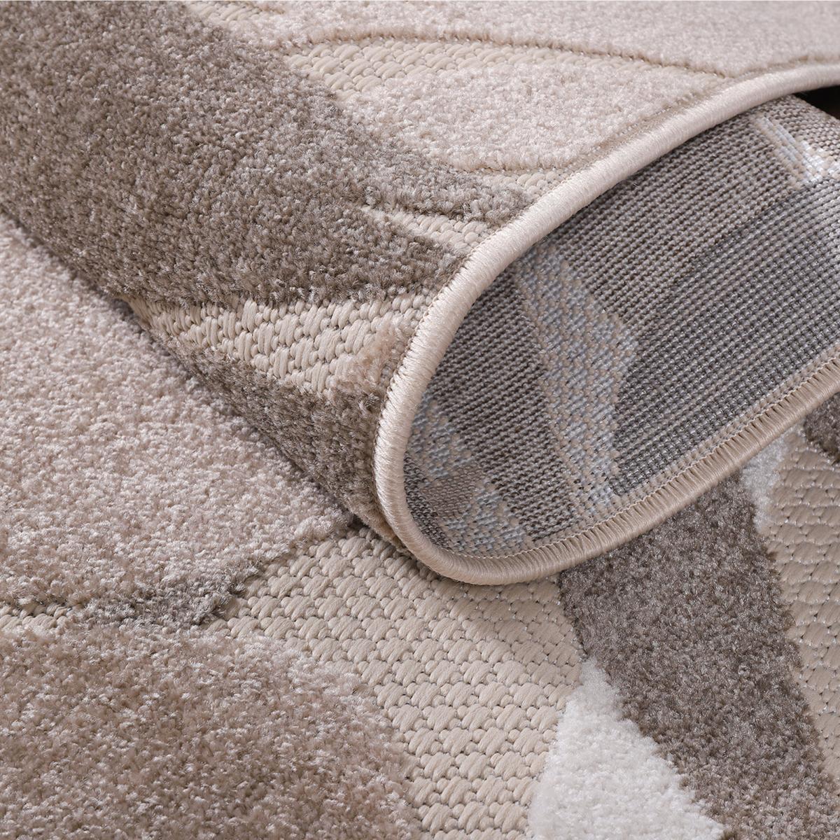 Tapis extérieur tissé kilim rond HALE