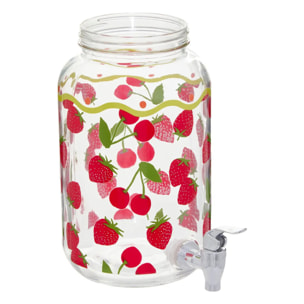 Distributeur de boisson Fruity jaune