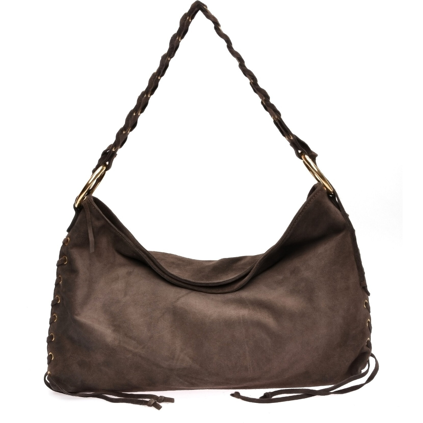 Borsa a tracolla Anna Luchini Marrone