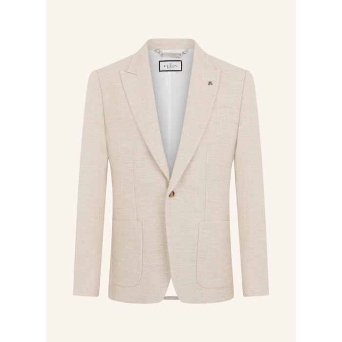 PHILIPP PLEIN Linen  Blazer Gigolo Fit