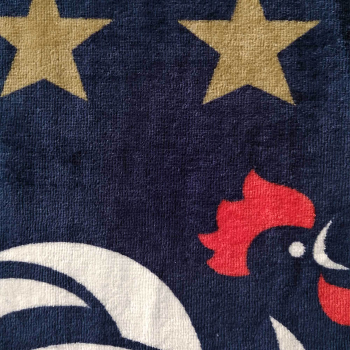 Serviette de bain et de plage imprimée 100% coton, FFF CONSTRUCTION