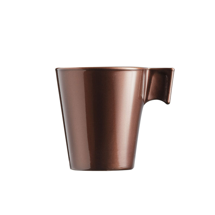 6 tazas 8 cl Chocolate Flashy - Luminarc