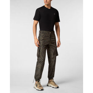 PHILIPP PLEIN Trousers Cargo fit CAMOUFLAGE