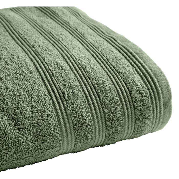 Drap de douche "Spa" 70 x 140 cm / 400 gr/m² - Couleur: "Spa" Romarin