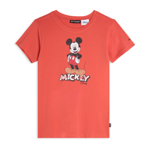 T-shirt regular fit con stampa Mickey Mouse