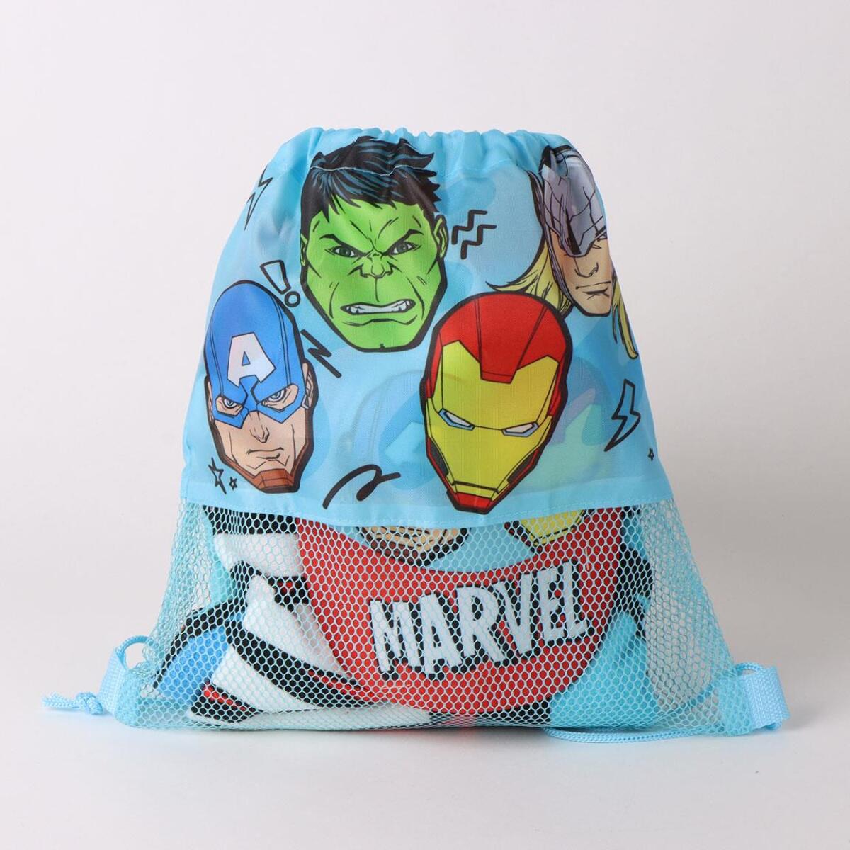 Set de Toalla de Avengers - 70x140x1 cm - Color:Multicolor