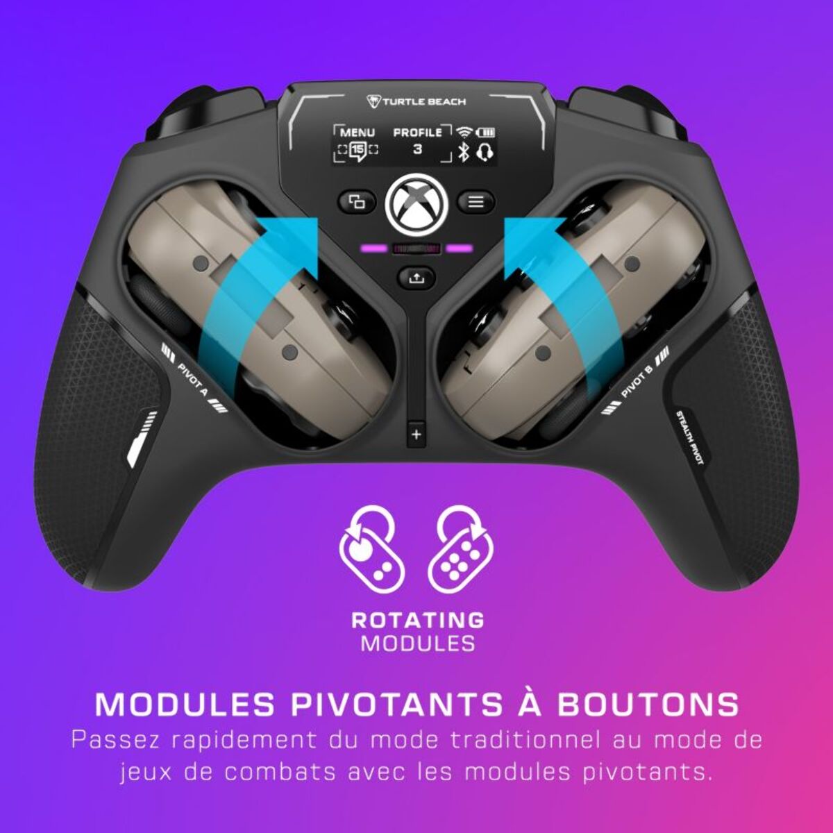 Manette TURTLE BEACH Stealth Pivot