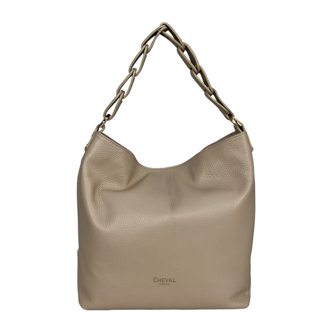 Borsa a spalla Cheval Firenze Lily Beige