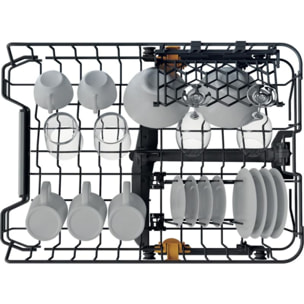Lave vaisselle 45 cm WHIRLPOOL WH6FB10BS7A0X