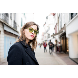 OCCHIALI DA SOLE OCEAN SHARK in verde