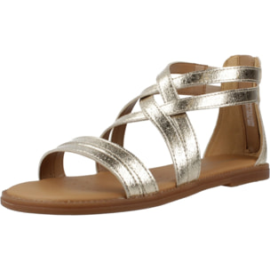 Sandalias Niña de la marca GEOX  modelo J SANDAL KARLY ORO