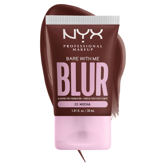 NYX Professional Makeup Fond de teint effet flouté Bare With Me Blur Mocha