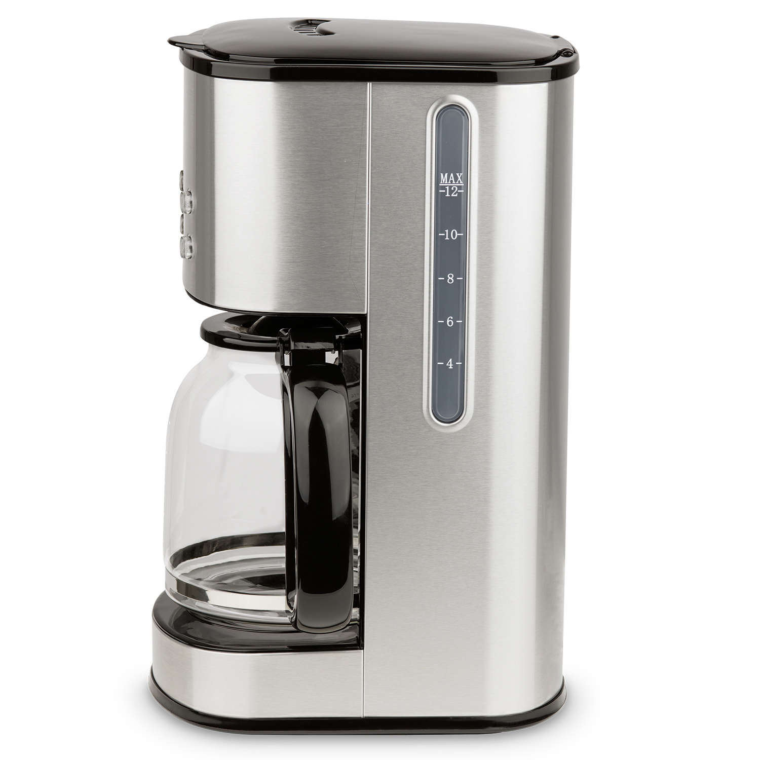 Cafetera de Goteo Programable, 1000 W, 12 Tazas, 1.5 Litro.