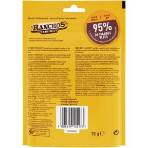 PEDIGREE Ranchos Récompenses riche en poulet pour chien (14x70g)