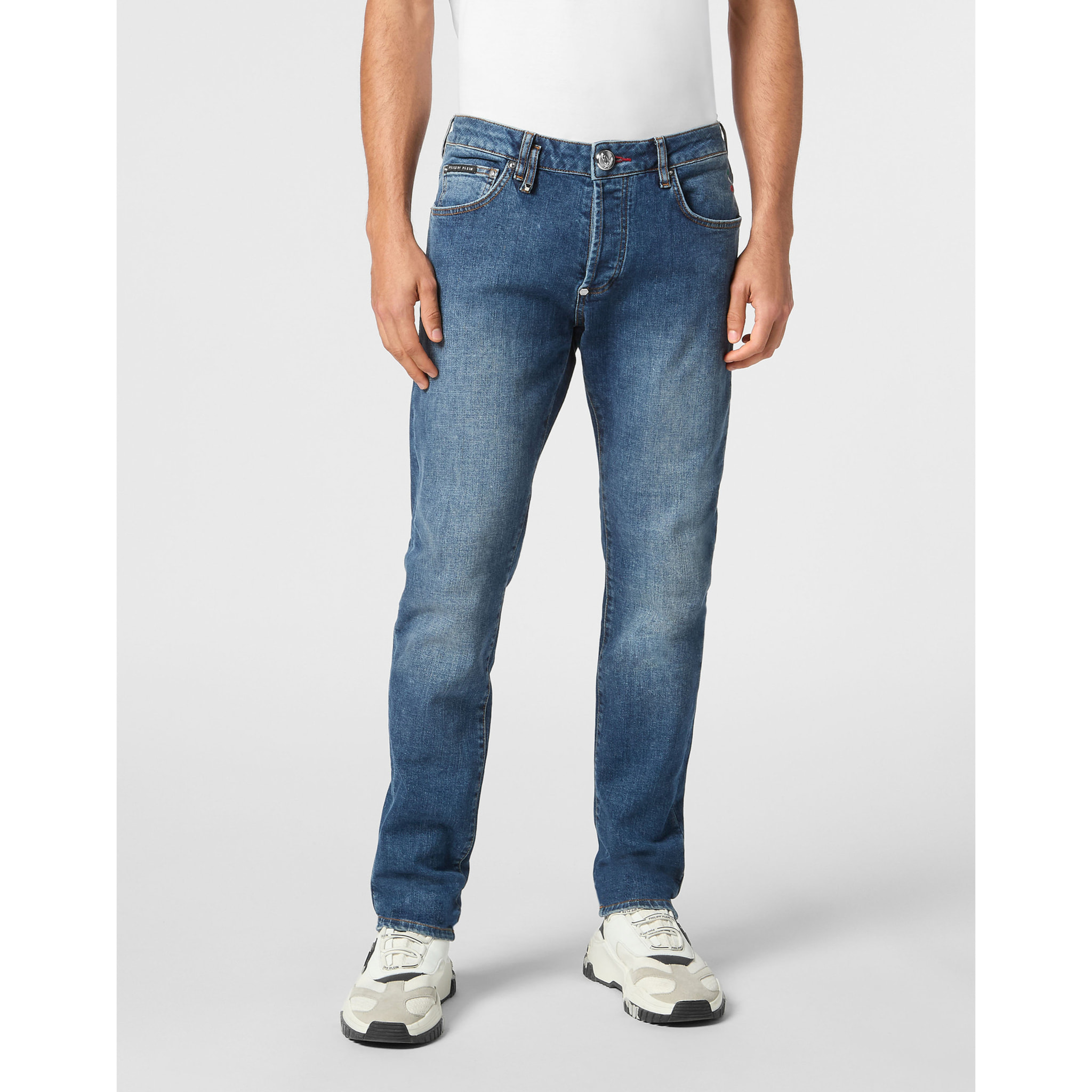 PHILIPP PLEIN Jeans Straight Cut RACING