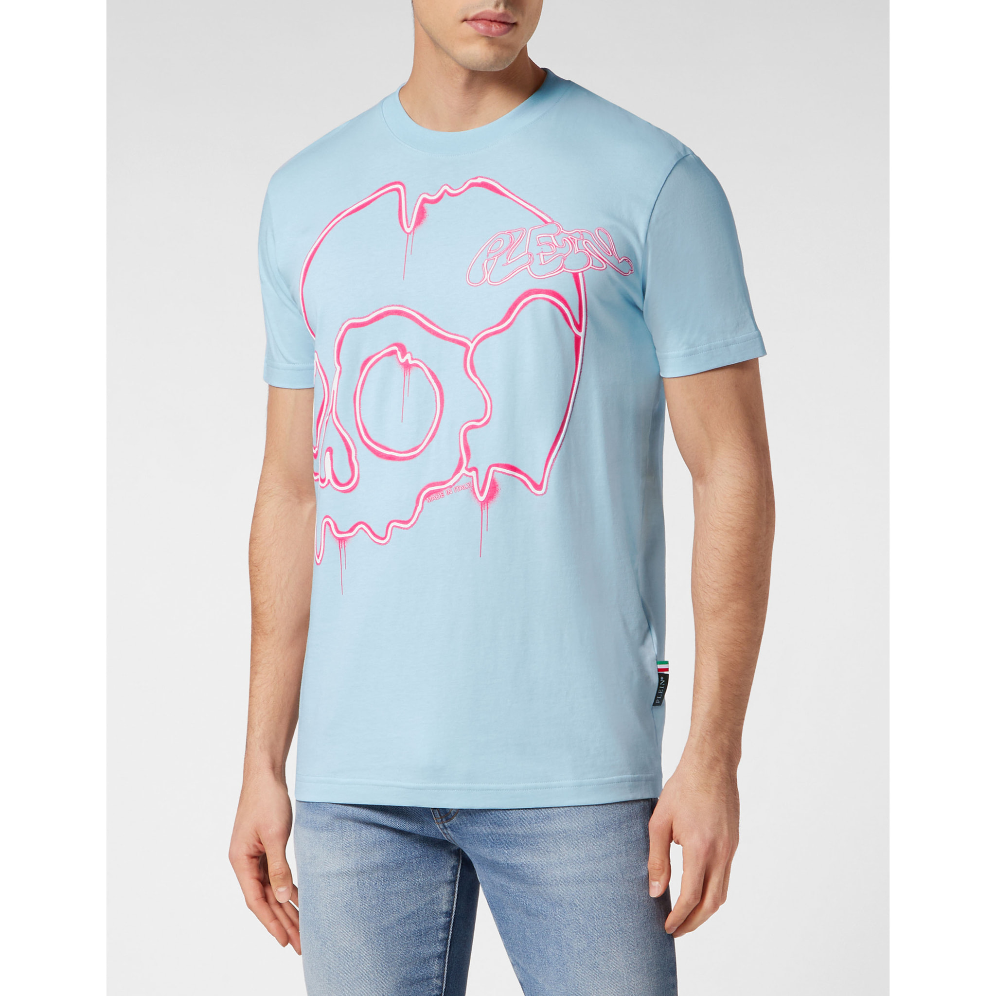 PHILIPP PLEIN Camiseta Cuello Redondo SKULL