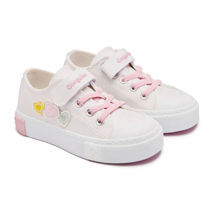 Zapatillas Multi Glitter Hearts de Niña