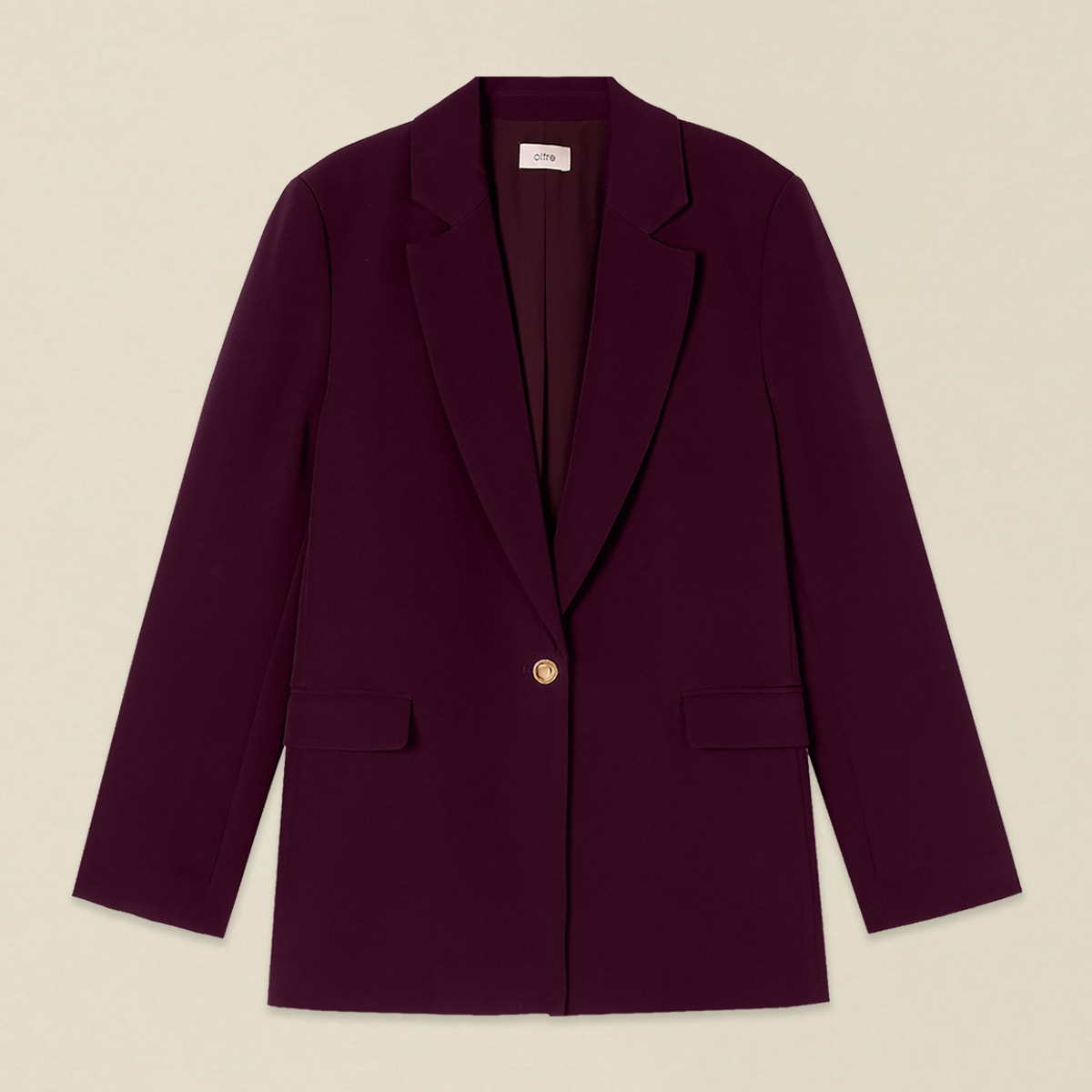 Oltre - Blazer monopetto - Bordeaux