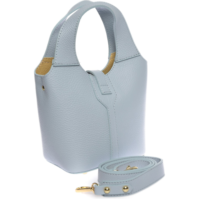 Borsa a mano Anna Luchini Turchese