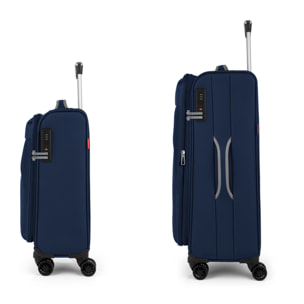 Juego de maletas (cabina y mediana) Zambia blandas con capacidad de 103 L