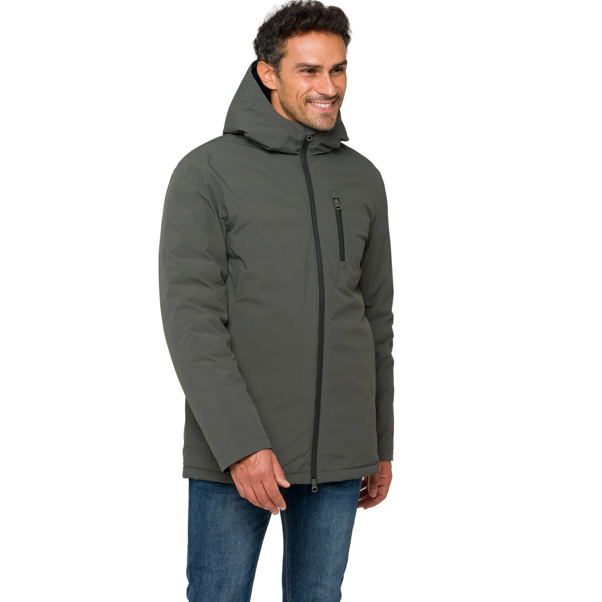 Parka POKHARA imbottito impermeabile Verde