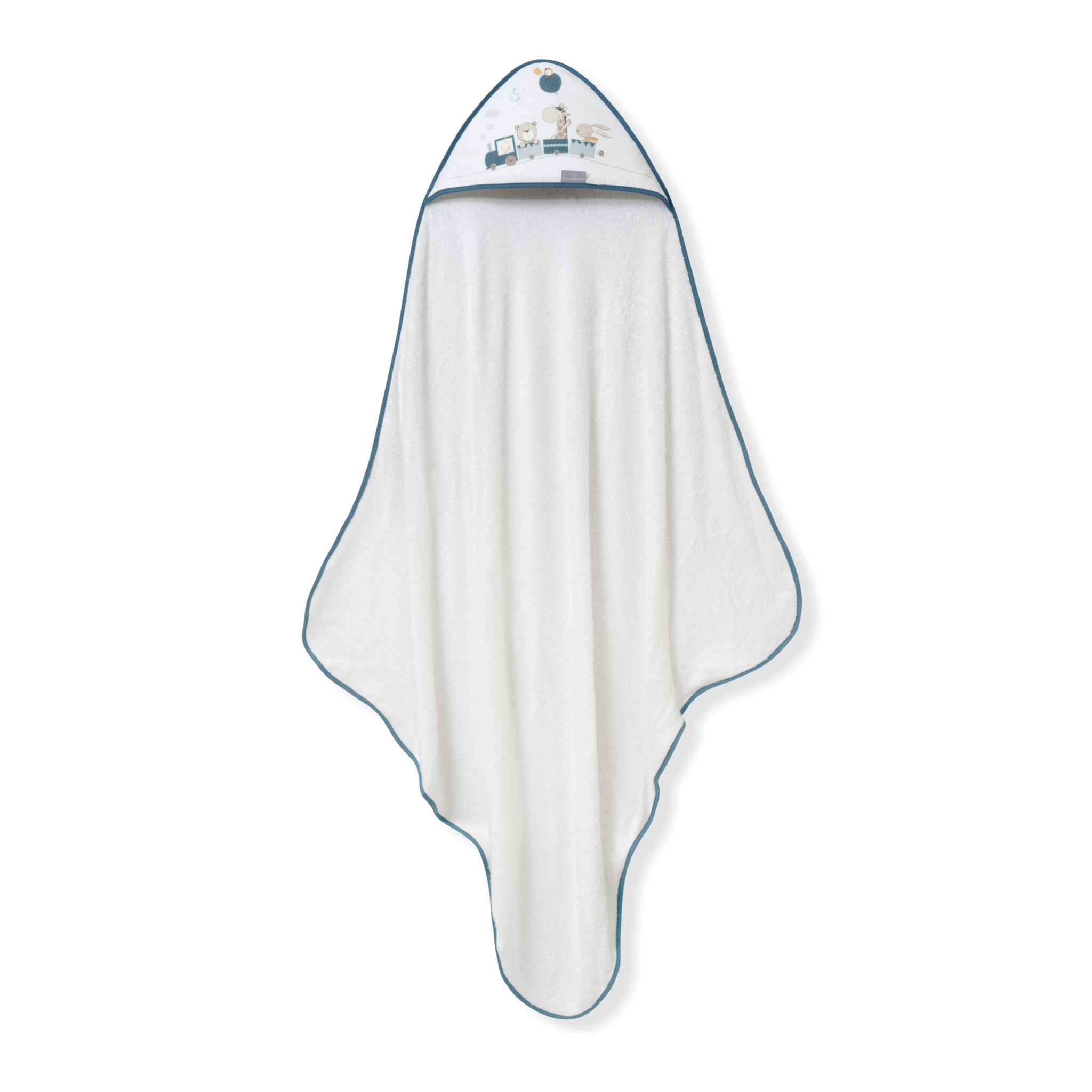 Capa de Baño Don Algodón Bambú Jirafa Tren