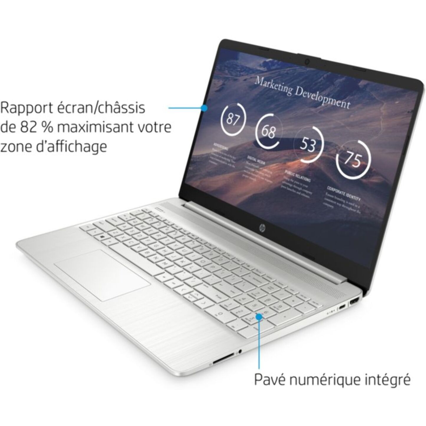 Ordinateur portable HP Laptop 15s-eq2117nf