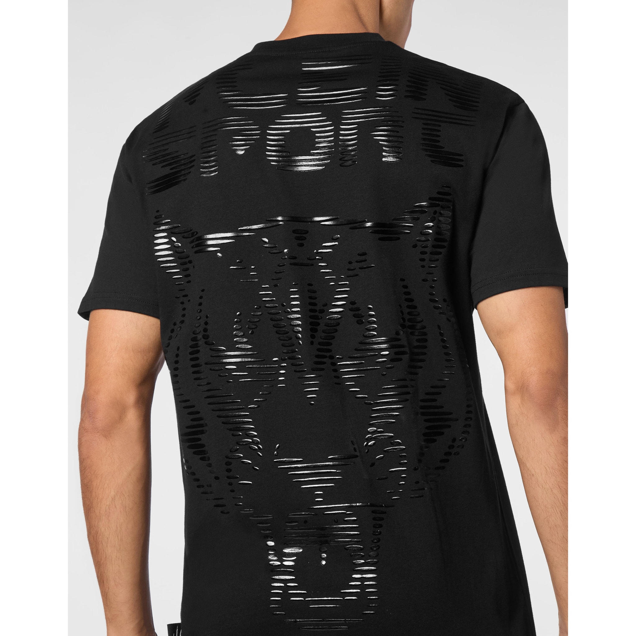 PLEIN SPORT Camiseta Cuello Redondo TIGER