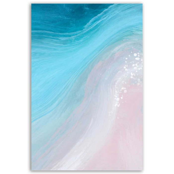 Tableau flux océan moderne Toile imprimée