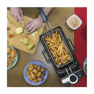 Cecotec Friteuse avec huile Cleanfry 3L Black