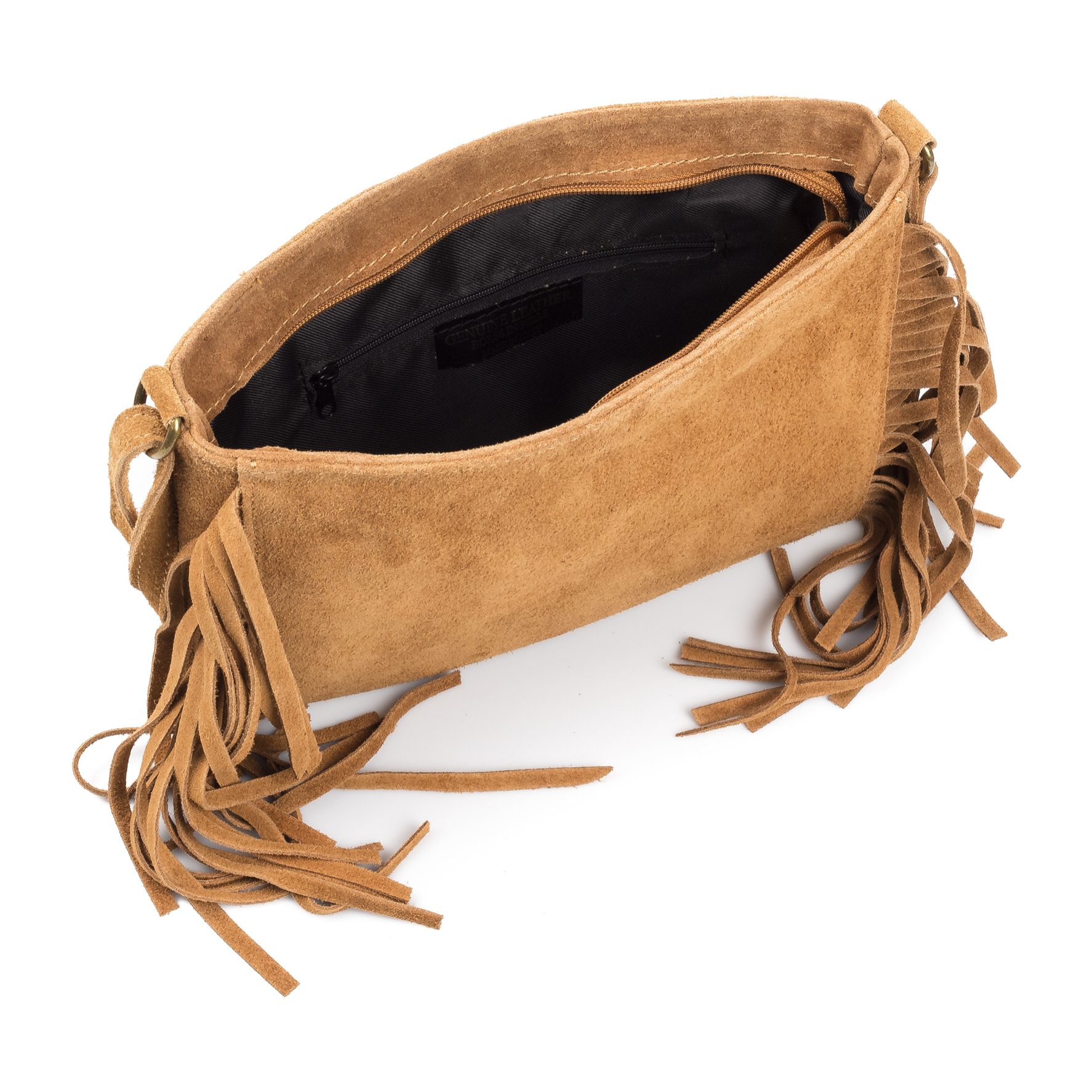 Altare bolso bandolera mujer. Piel auténtica Gamuza.