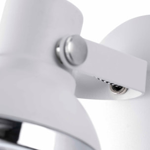 RING Lampada da parete bianca