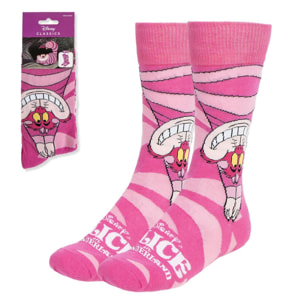 Calcetines Disney Alicia en el País de las Maravillas - Color Rosa -Talla 36-43